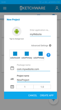 Membuat Aplikasi Webview Android Dengan Sketchware 2